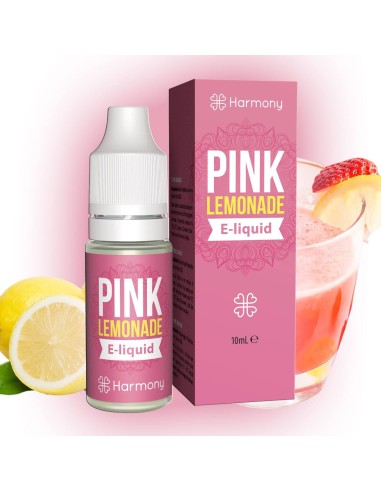 Pink Lemonade E-Liquid de Harmony concentración de 100 mg CBD por ml